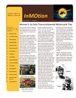 InMOtion newsletter cover, 2011 - 1st Quarter